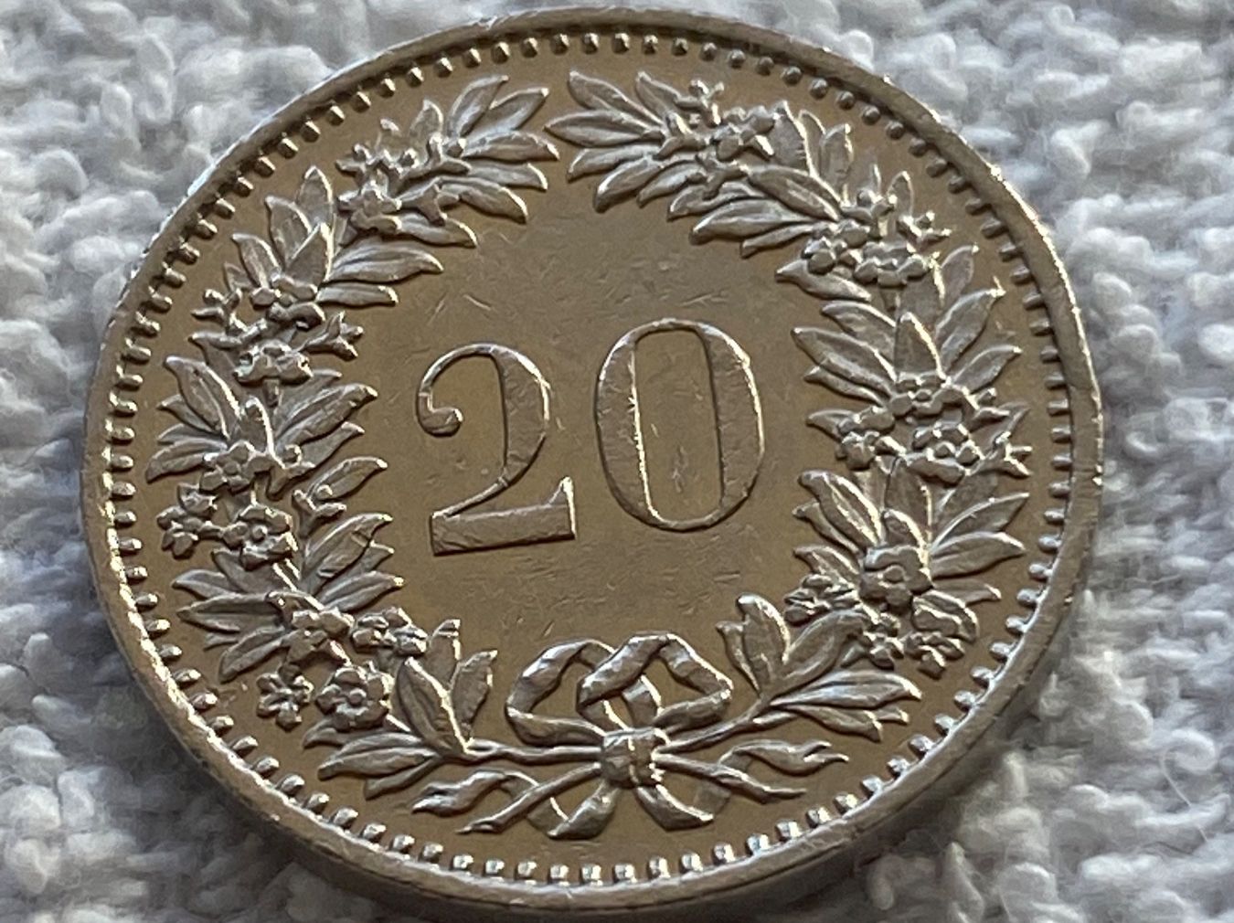 Tutti le monete: 20 centimes/rappen 1981 – Usato da Nyon venduto da Ilmi09 1
