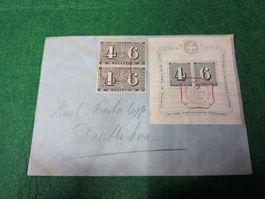 Enveloppe philatélique Suisse 1943 centenaire oblitérée