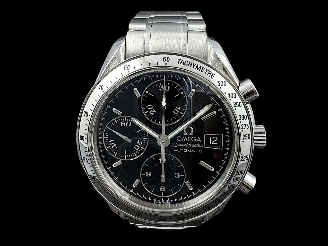 Omega Orologi: Omega Speedmaster Automatic Chronograph Datum 39mm *U1103 – Usato da Zürich venduto da GalerieInauen 2