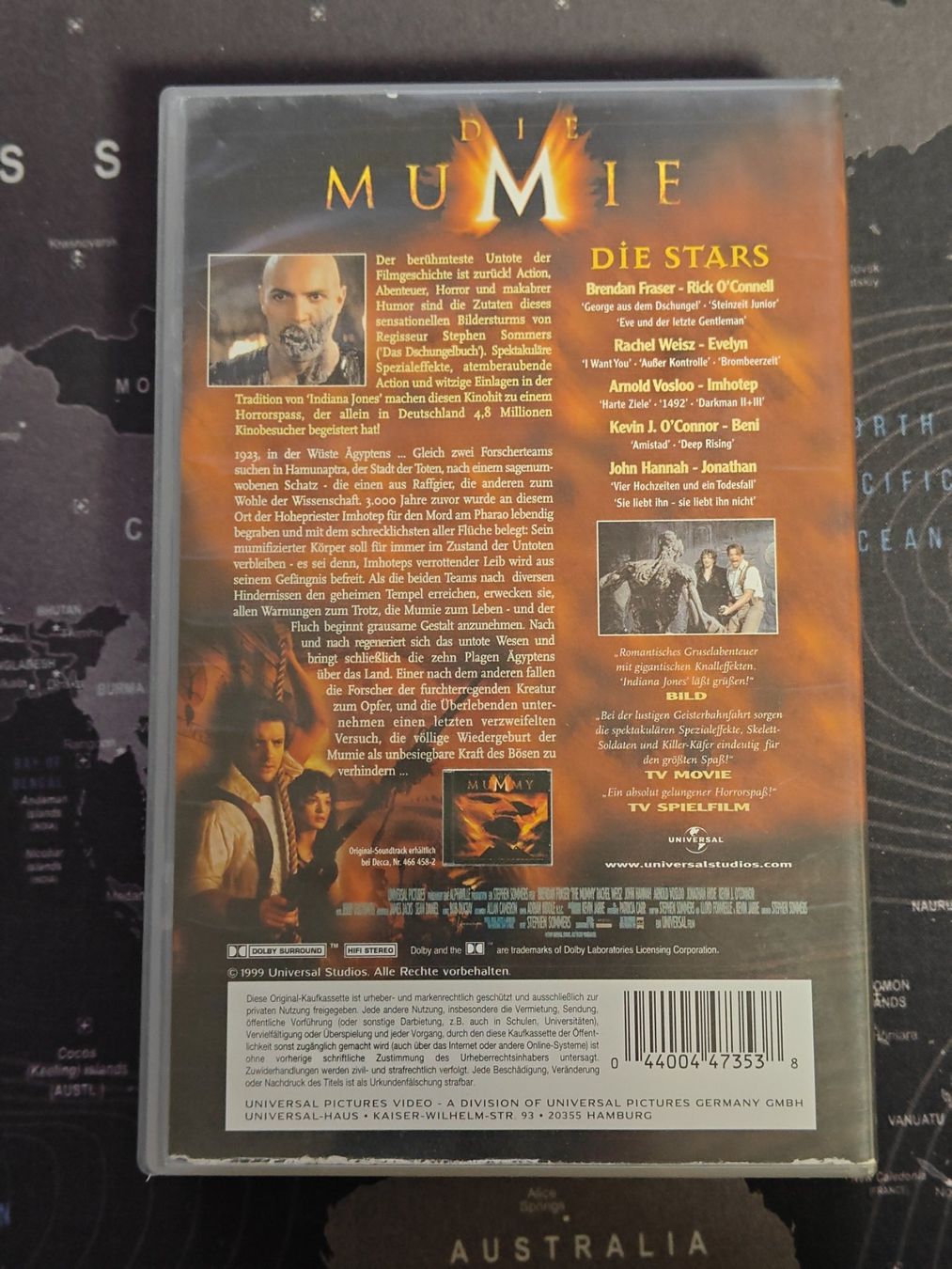 Tutti i VHS: Die Mumie - Videokassette VHS – Usato da Birr venduto da DisDas 1