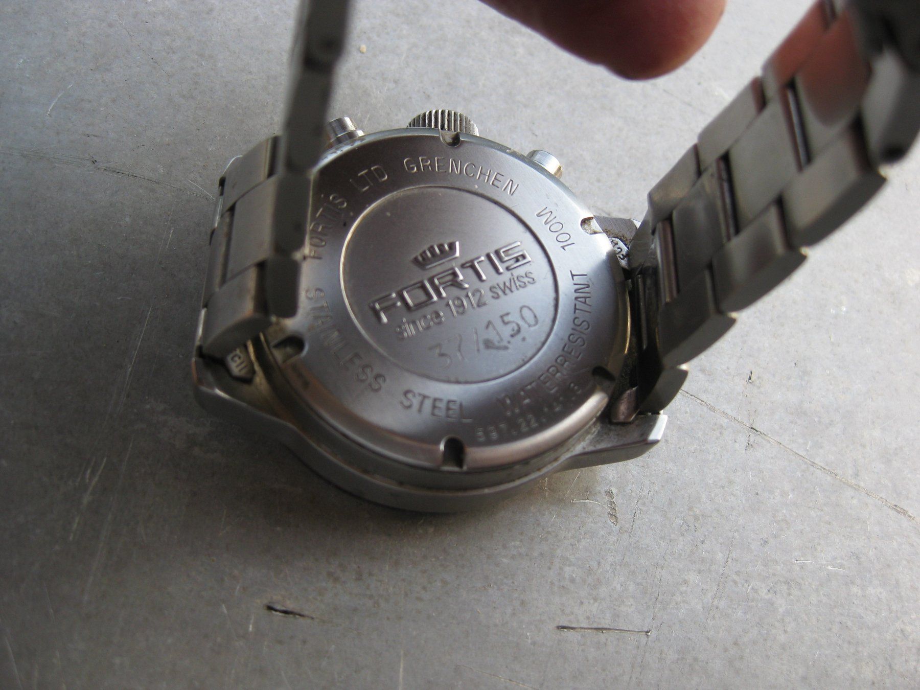 Fortis Orologi: Lancia Fortis Chronograph – Usato da Meilen venduto da juniorzagato 6