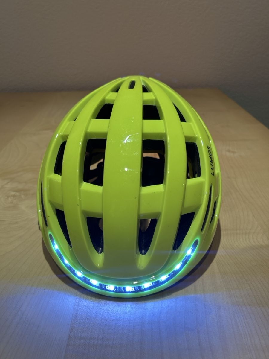 Helme: Lumos Velohelm LED Gelb – Gebraucht aus Zürich von uniking 2