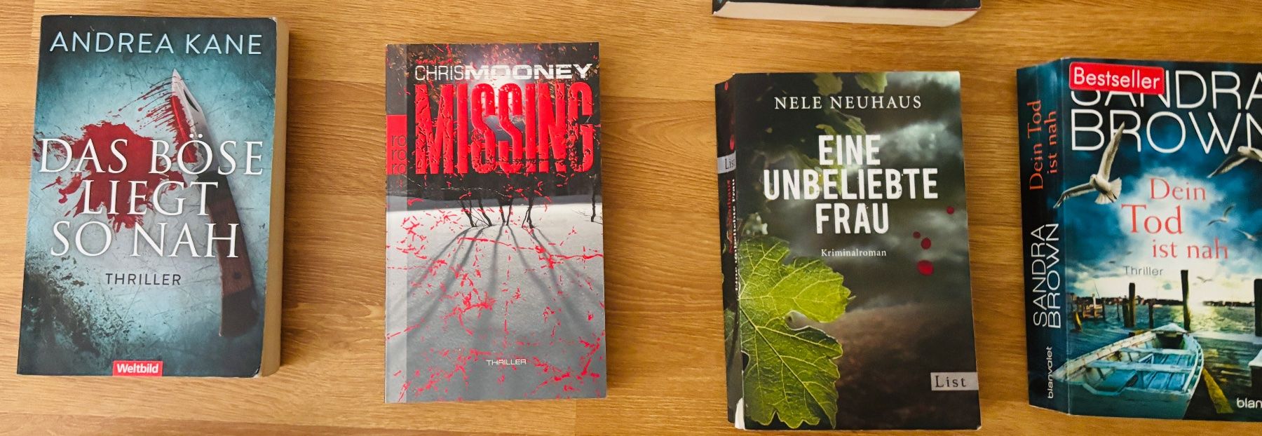 Libri: Bücherpaket/ 12 Krimis/Thriller – Usato da Basel venduto da NellyBotti 2