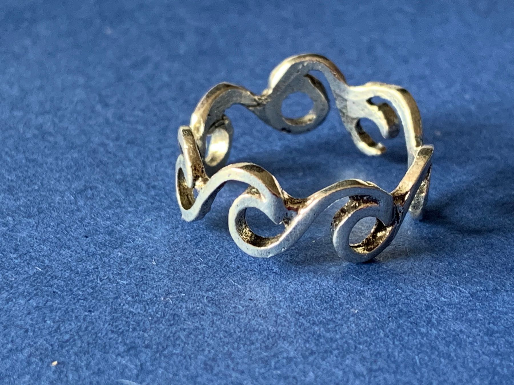 Anelli: Fingerring wellen wild (54/17) – Nuovo (secondo la descrizione) da Dittingen venduto da Bijoubelle 1