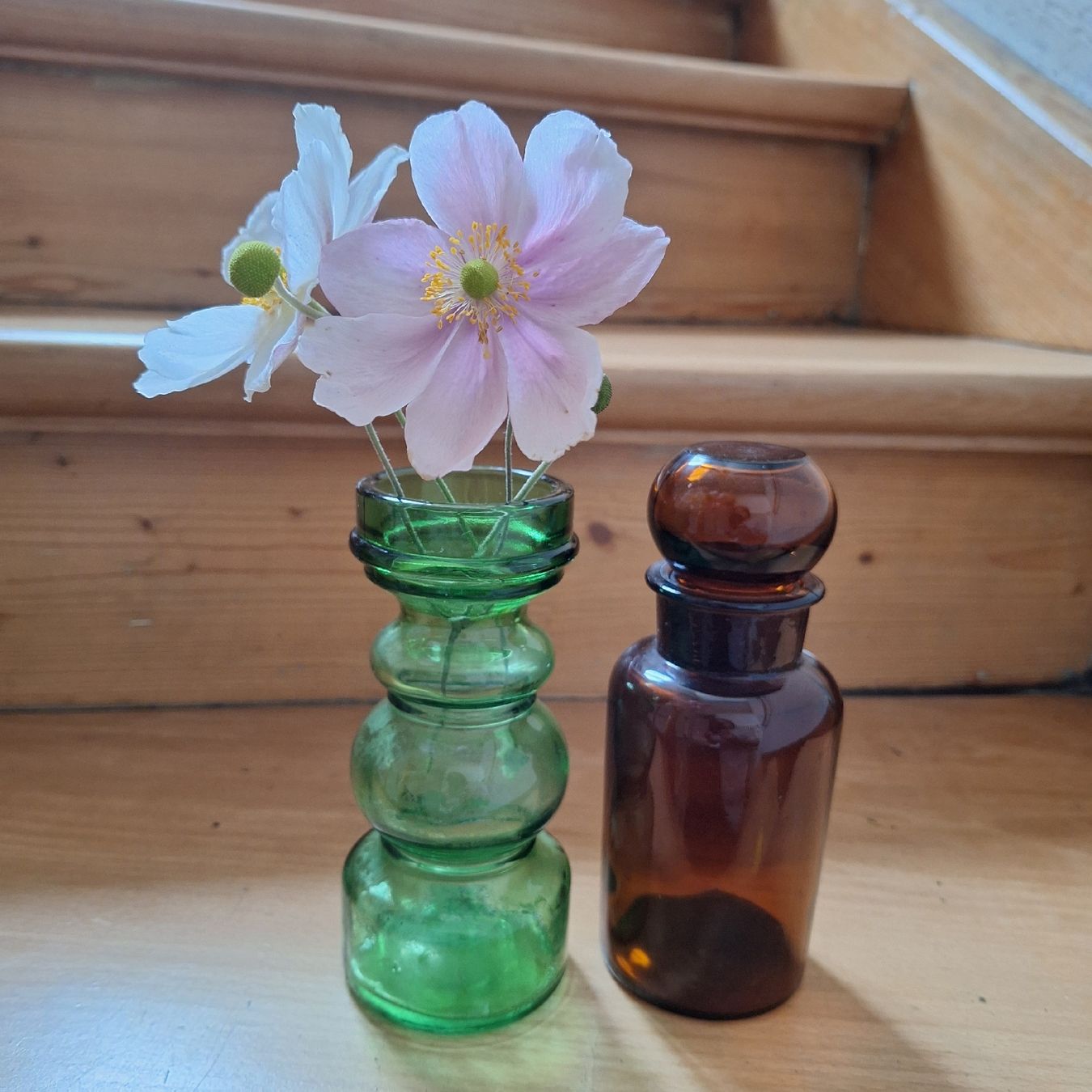 Vasi & Recipienti: Versand möglich! 2 schöne ältere Glasware, Vase, Dose – Usato da Winterthur venduto da Goldpipau