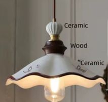 Lampe suspendue LED moderne style nordique céramique