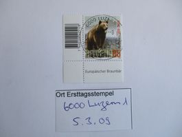 Voll Ort Ersttagsstempel Luzern 15 Würzenbach