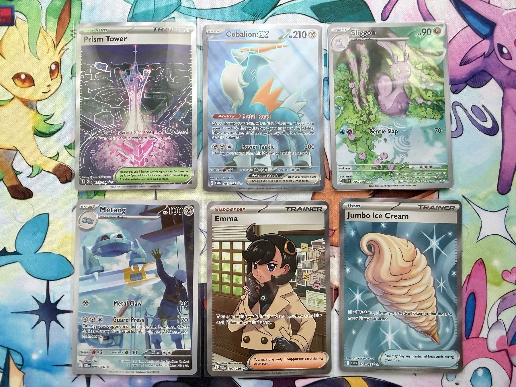 Pokémon Carte collezionabili: Chaos Rising LOT SR/AR/EX/HOLO – Nuovo (secondo la descrizione) da Grindelwald venduto da DMark 1