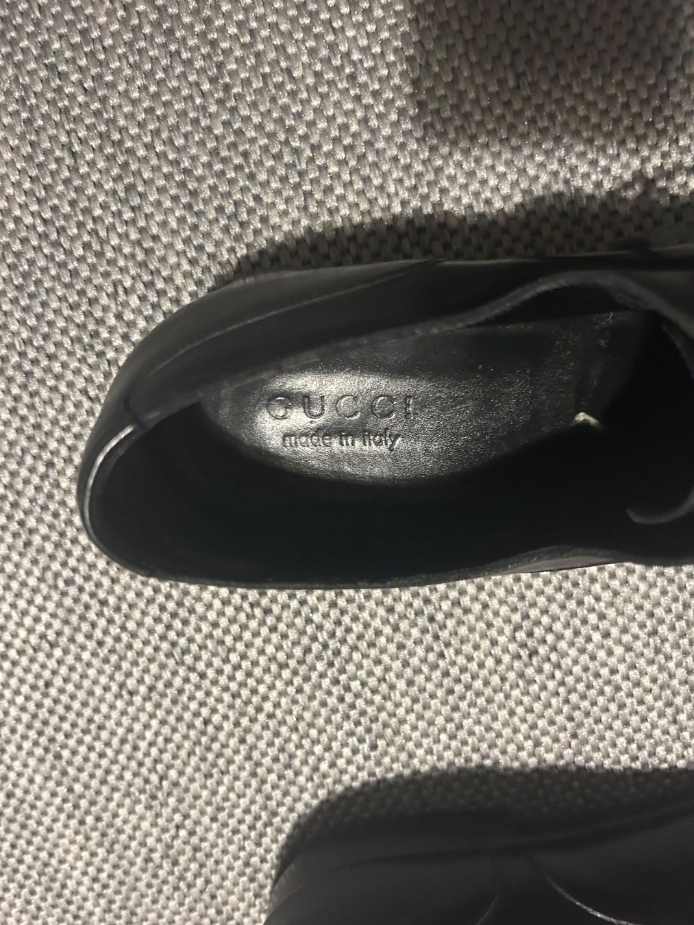 Gucci Scarpe da uomo: Gucci Lederschuhe Gr. 12.5 schwarz – Usato da Brüttisellen venduto da ThommyK 5