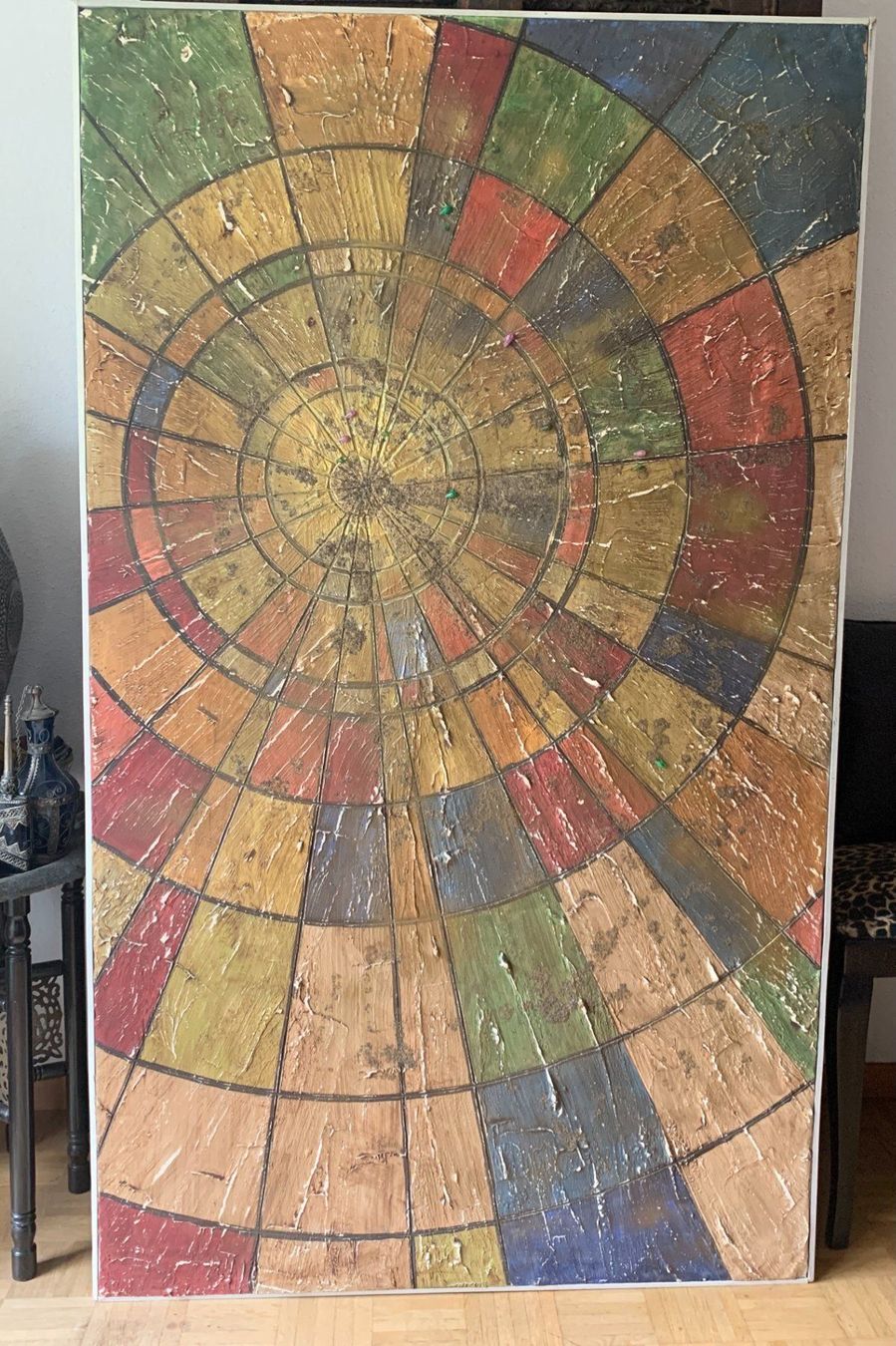 Foto & Immagini: Grosses altes Bild, Acryl auf Holz – Usato da Kloten venduto da Nephty 5