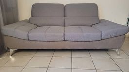 Divano 3 posti, grigio