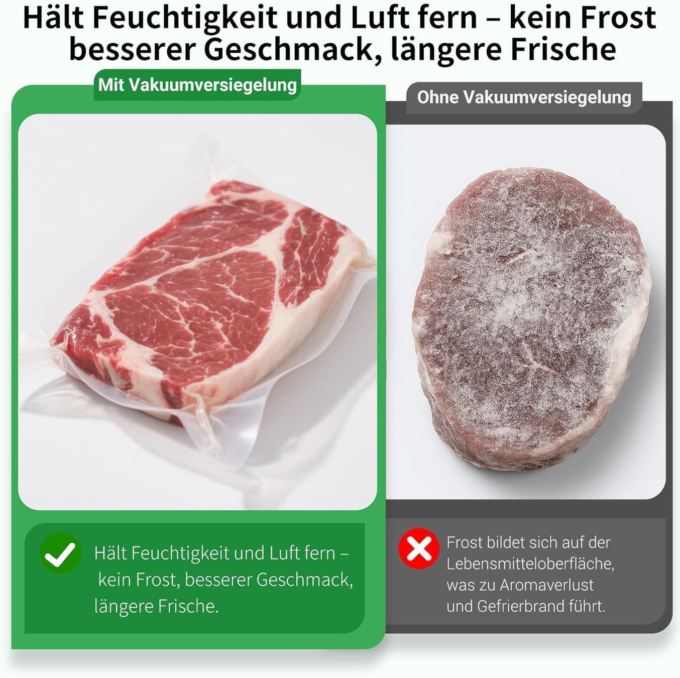 Elettrodomestici da cucina: Vakuumiergerät mit Schneidemesser und Rollenfach – Nuovo e nell'imballaggio originale da St. Gallen venduto da RestpostenSG 8
