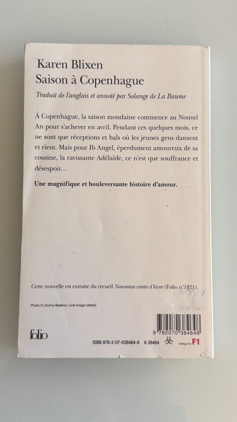 Bücher: Karen Blixen - Saison à Copenhague – Gebraucht aus Neuchâtel von Elipshop 1