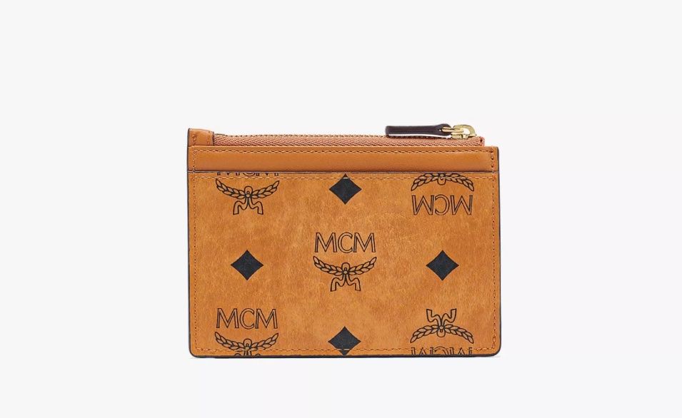 Mcm Portafogli: MCM Portemonnaie mit Monogramm, Cognac – Nuovo e nell'imballaggio originale da Oberaach venduto da Dandy2021 2
