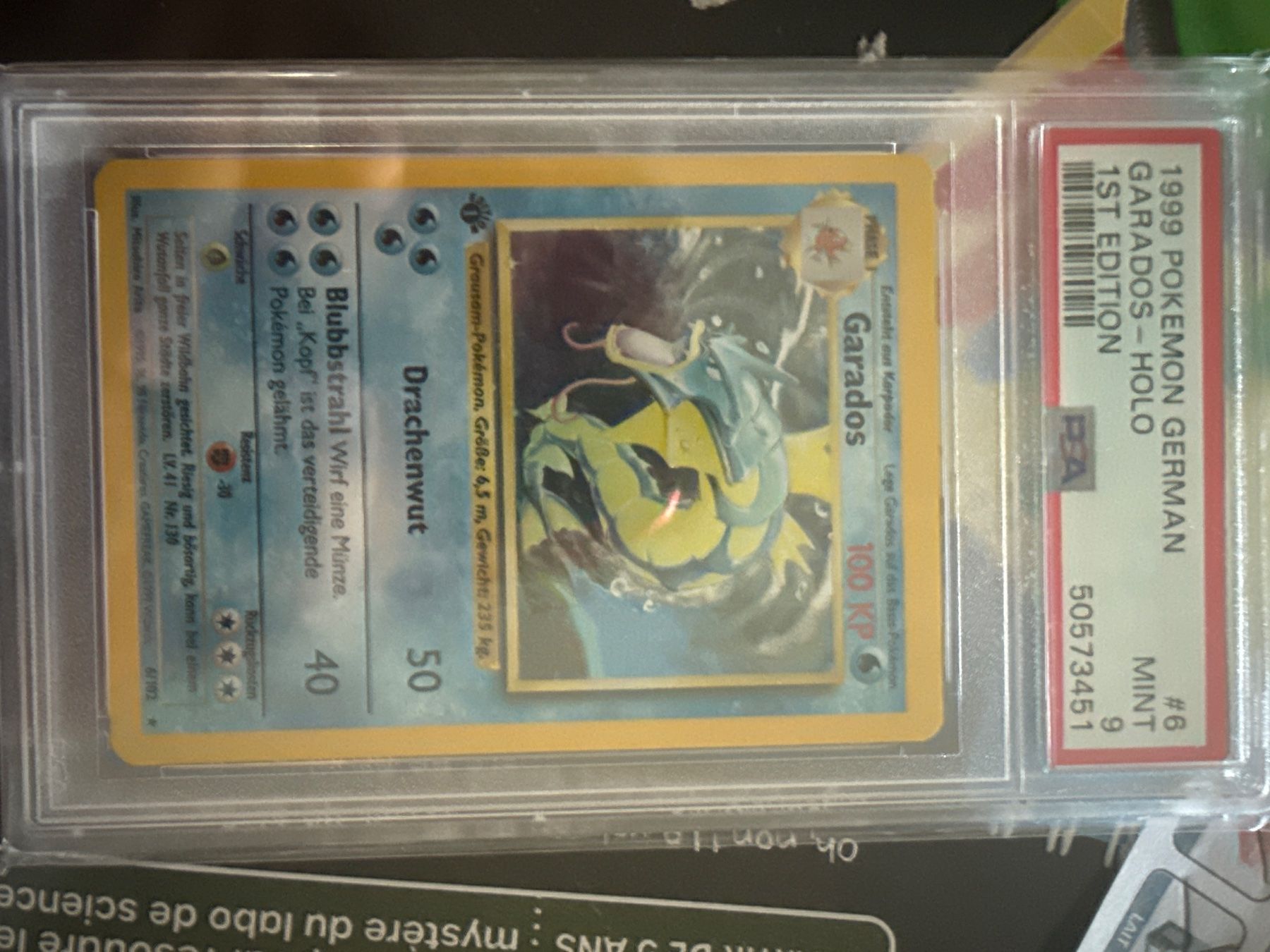 Pokémon Sammelbilder & Trading cards: Gyrados édition 1 PSA 9 – Neu (gemäss Beschreibung) aus Mont-sur-Lausanne von why_h7f9 2
