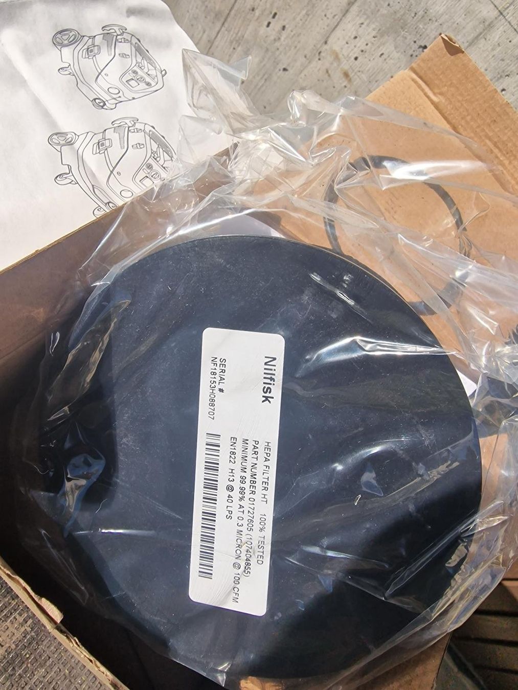 Nilfisk Aspirapolveri & Accessori: Nilfisk  Filterkassette – Nuovo e nell'imballaggio originale da Lodrino venduto da gtv79 3