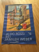 Ausstellungsplakat Aldo Rossi bei Jamileh Weber 1983
