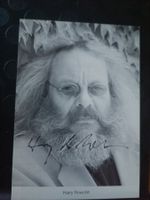 Harry Rowohlt - Lindenstrasse - signierten Autogrammkarte