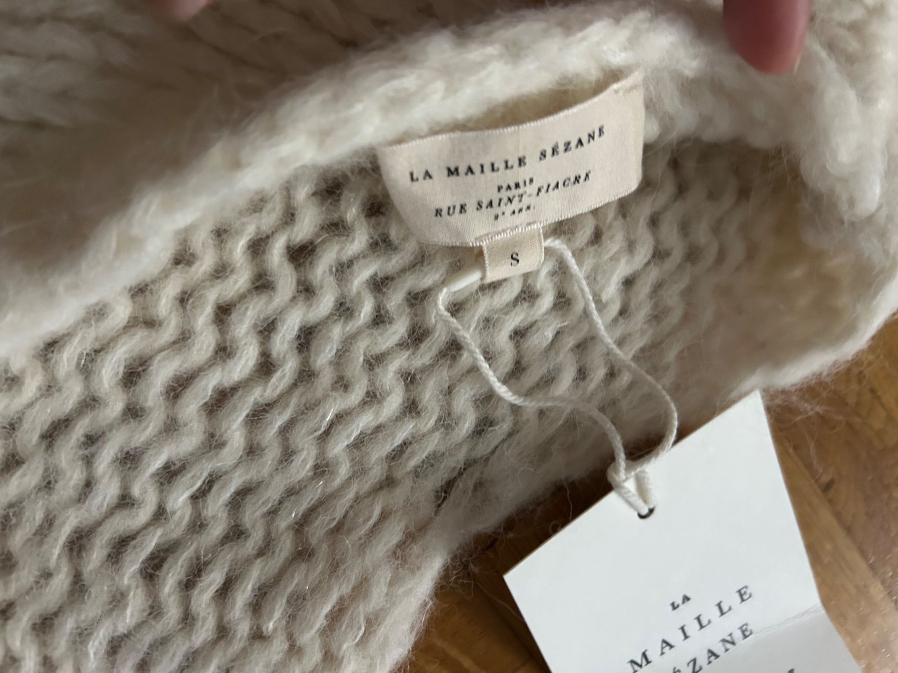 Sezane Pullover & Sweatshirts: Sézane Pullover pull Alpaca/Wolle Gr. S – Neu und originalverpackt aus Genève von sunandwind 4