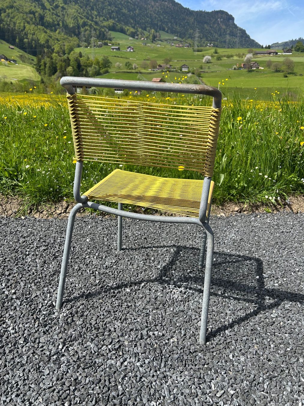 Sedie: Gartenstuhl Spaghetti – Usato da Goldau venduto da Taburettli_Brocante 1