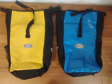 2x BIKEmate Satteltaschen, Velotaschen, je 10 Liter Volumen