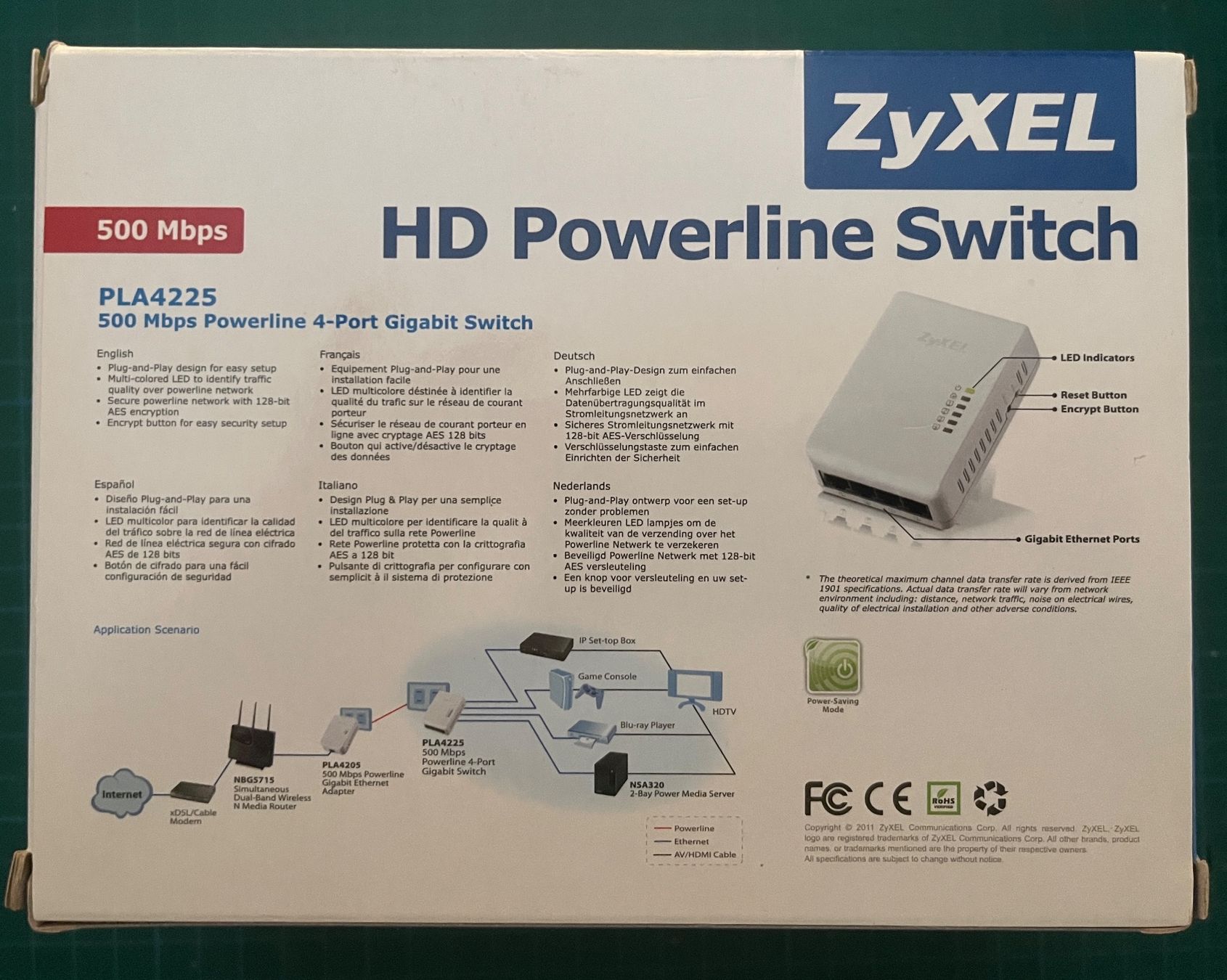 Zyxel Unità & Adattatore: Zyxel HD Powerline Kit – Nuovo (secondo la descrizione) da Vevey venduto da Chrysil 2