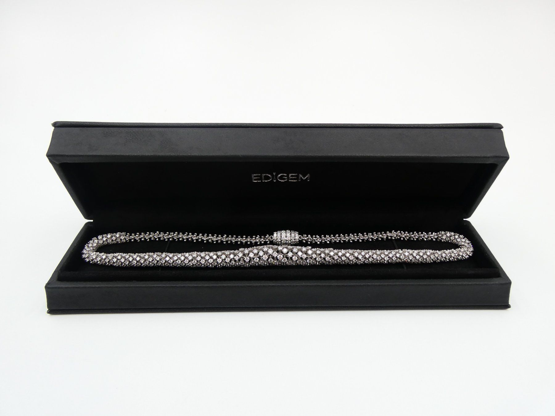 Catenine: DIAMANT COLLIER IN 750 WEISSGOLD – Usato da Luzern venduto da EdiGem 3
