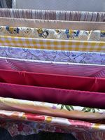 Tessuti vari  | Scampoli grandi cotone, lino, chiffon