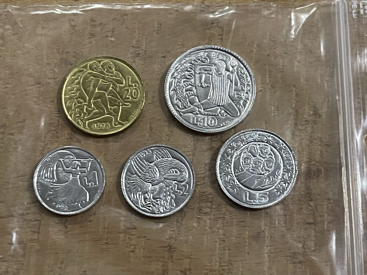 Alle Münzen: San Marino Lire Münzen – Neu (gemäss Beschreibung) aus Zweidlen von EuroCoins