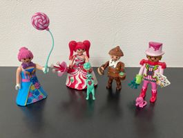 Vier EverDreamerz-Figuren aus der Süssigkeiten-Welt