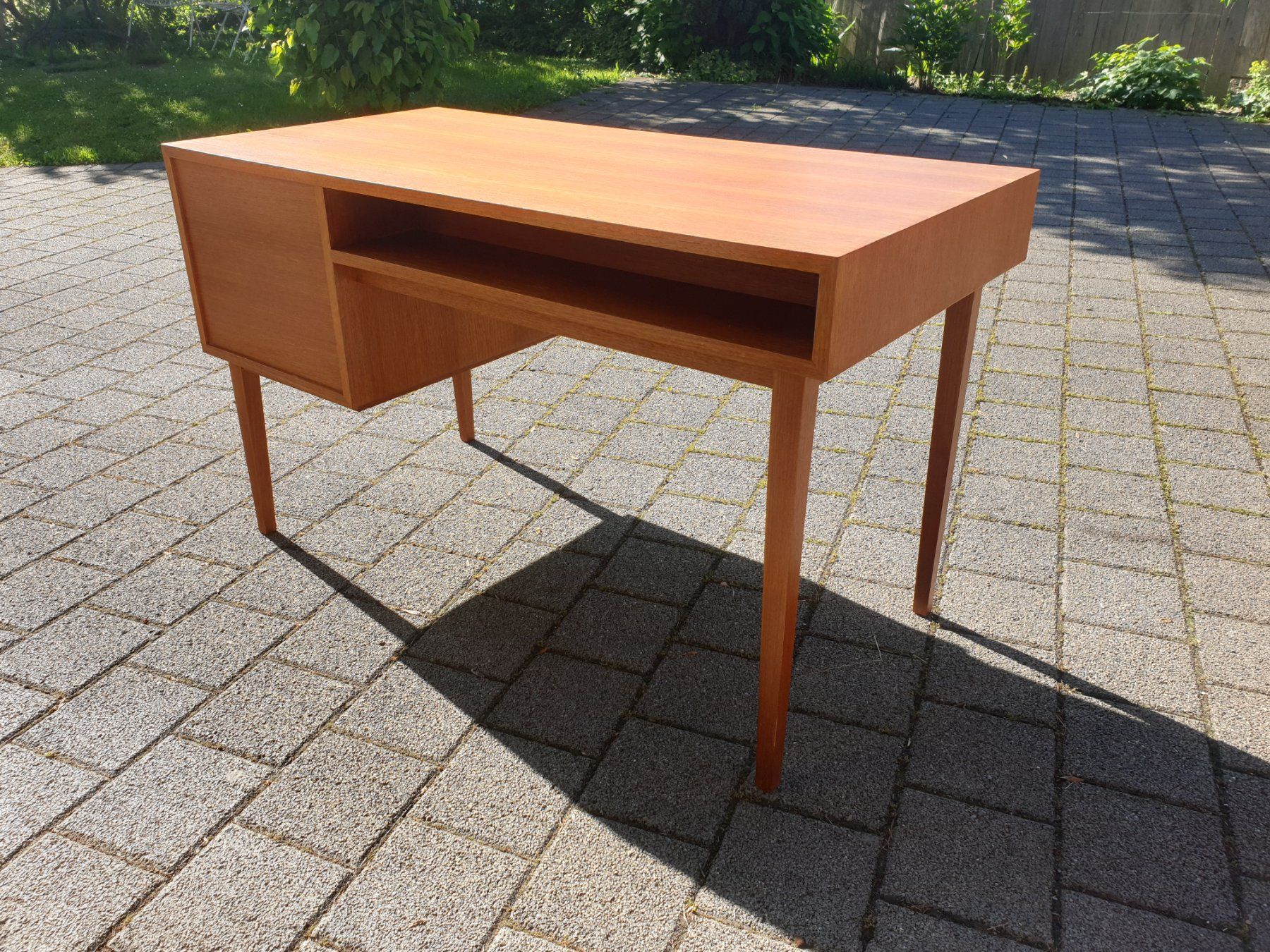 Scrivanie: Teak Pult/Schreibtisch 60jahre – Usato da rebstein venduto da spacy73 1