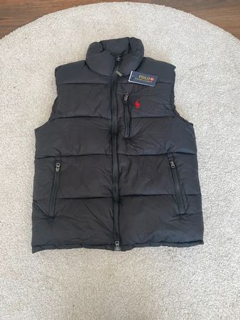 Polo Ralph Lauren Weste, Schwarz, Gr. S - Neu mit Etikett