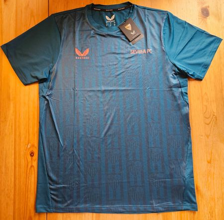 FC Sevilla Trainingsshirt Castore NEU Gr. L Spanien Fussball
