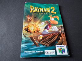 ANLEITUNG FÜR RAYMAN 2 NINTENDO 64