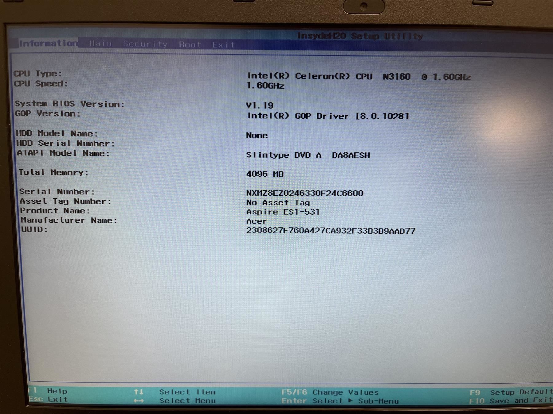 Notebook: Acer ES1-531 – Usato da Niederdorf venduto da LeptonAG 6
