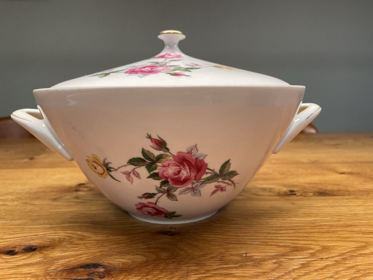 Ciotole: Suppenschüssel Vintage Rosenmuster – Usato da Niederbüren venduto da poschti 8