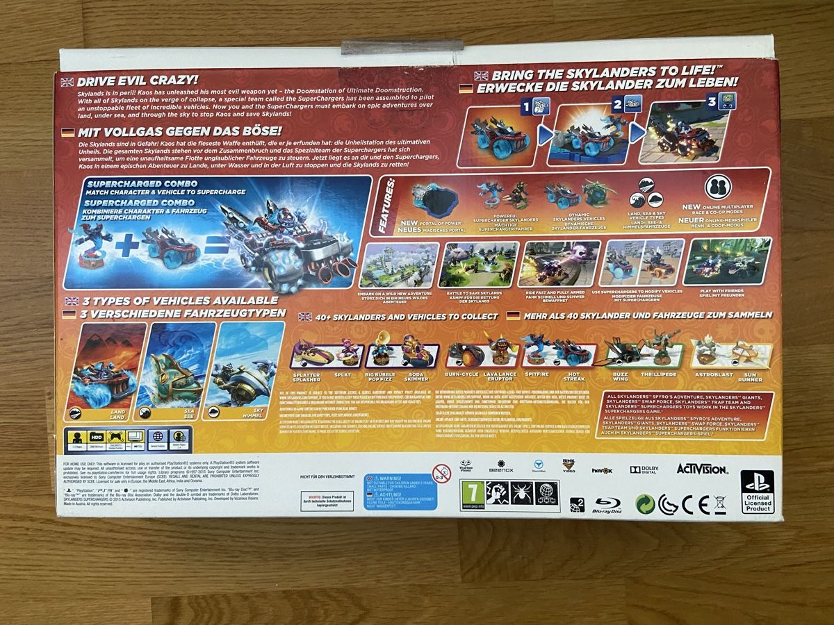 Spiele: Skylanders SuperChargers Starter Pack PS3 - Komplett! – Neu (gemäss Beschreibung) aus Rheinfelden von M4RK0 6