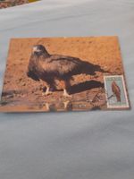 Carte postale Venda, oiseau rare avec timbre 25c 🦅
