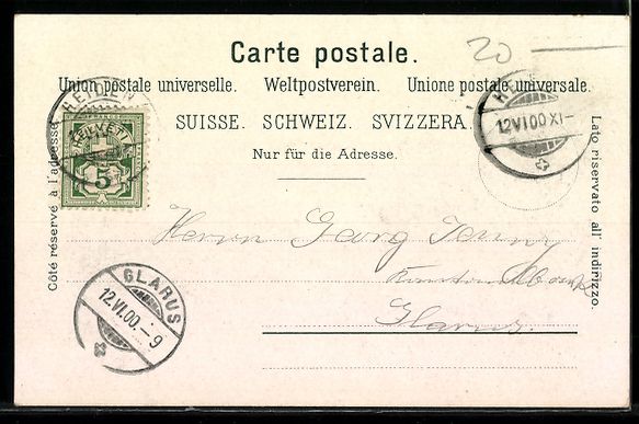 Cartes postales: AK Heiden, Ortsansicht, 1900 – D'occasion à Berlin par bartko-reher 1