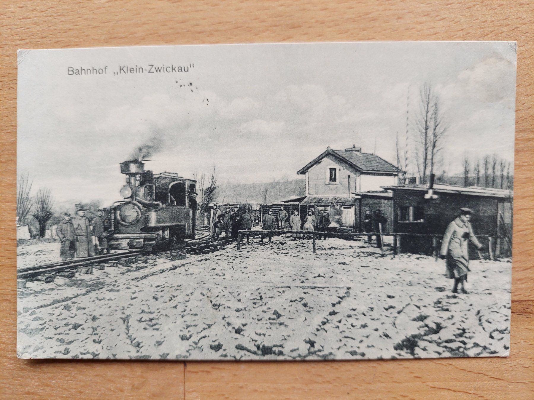 Cartes postales: AK Bahnhof Klein-Zwickau – D'occasion à Obfelden par Foto_Bild_Kunst_Buch