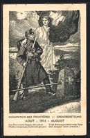 Grenzbesetzung August 1914, Tönt Kriegs