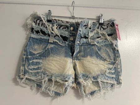 Coole Jeans Shorts Kurze Hose Destroyed Look Gr S NEU