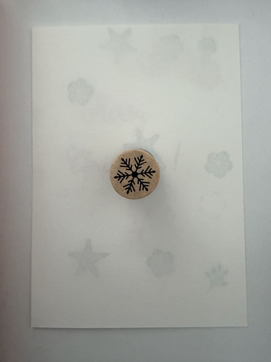 Timbri: Rubber stamp: snowflake  – Nuovo (secondo la descrizione) da Thun venduto da dar_fz6y