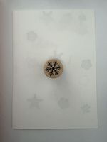 Rubber stamp: snowflake 