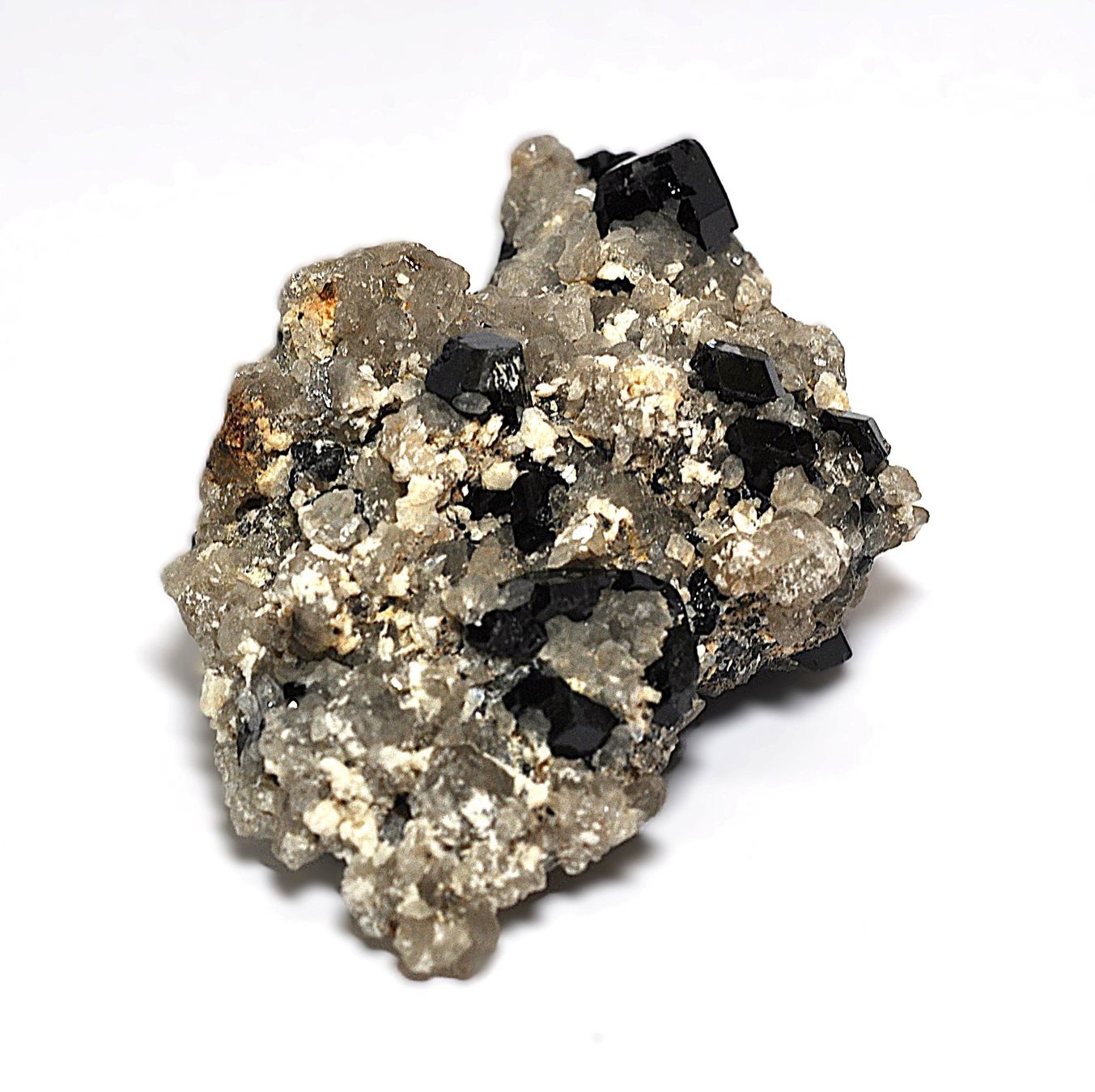 Mineralien & Heilsteine: Turmalin auf Bergkristall aus Namibia – Neu (gemäss Beschreibung) aus Grabs von Fadenquarz 1