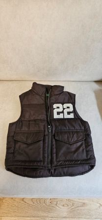 Gilet matelassé Benetton, brun (taille 98)
