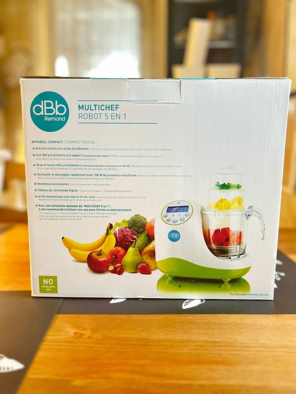 Elettrodomestici da cucina: Robot bébé 5-en-1 dBb Remond Multichef – Usato da Plan-les-Ouates venduto da cas_8nrr 4