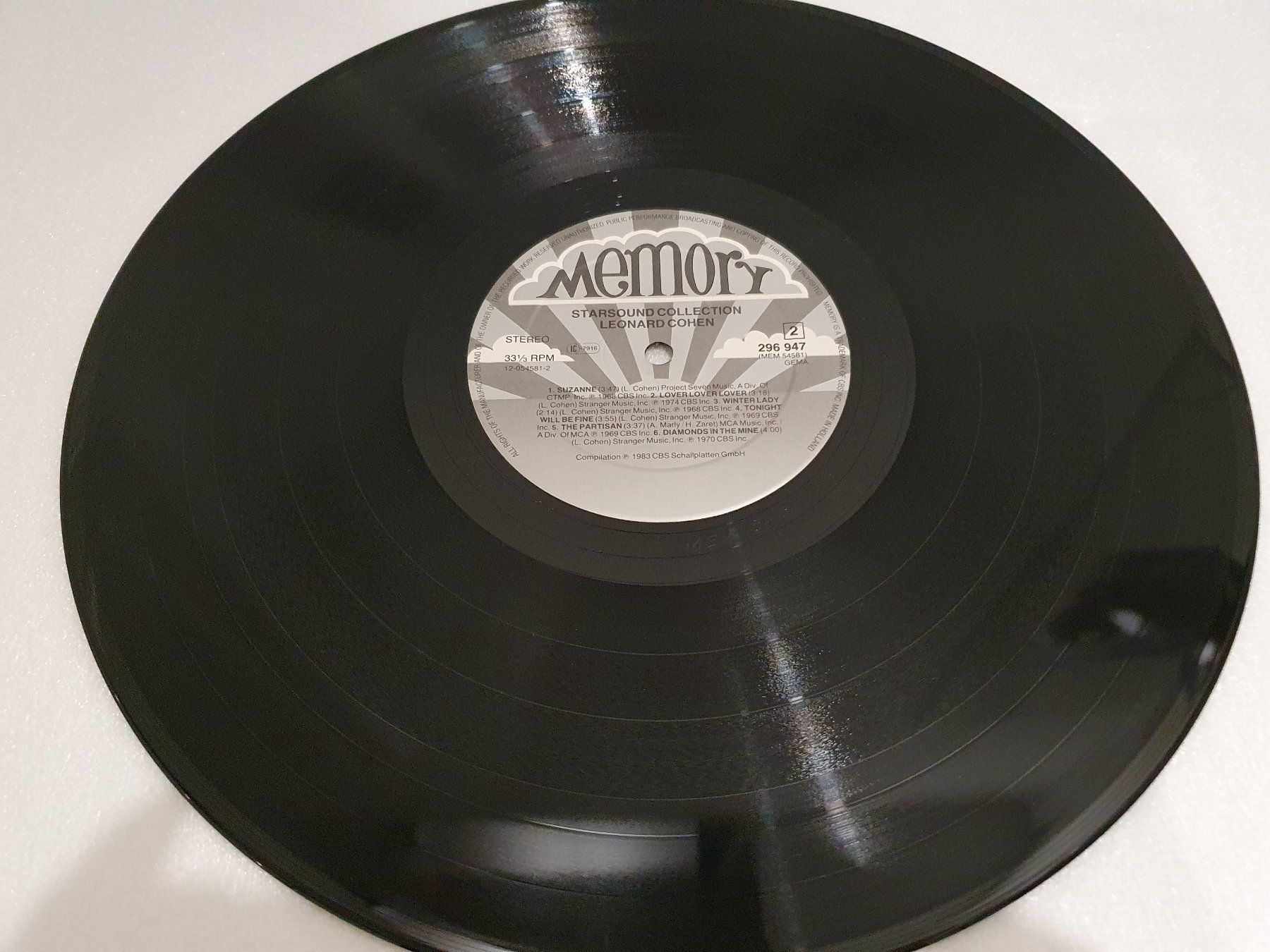 Schallplatten: Leonard Cohen – Starsound Collection – Gebraucht aus Uster von Vinyl-Leidenschaft 4