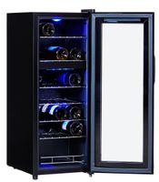 COLDTEC Weinkühlschrank 21 Flaschen 2 Zonen - 100381