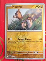 Mudbray - Reverse Holo Pokemon Destined Rivals